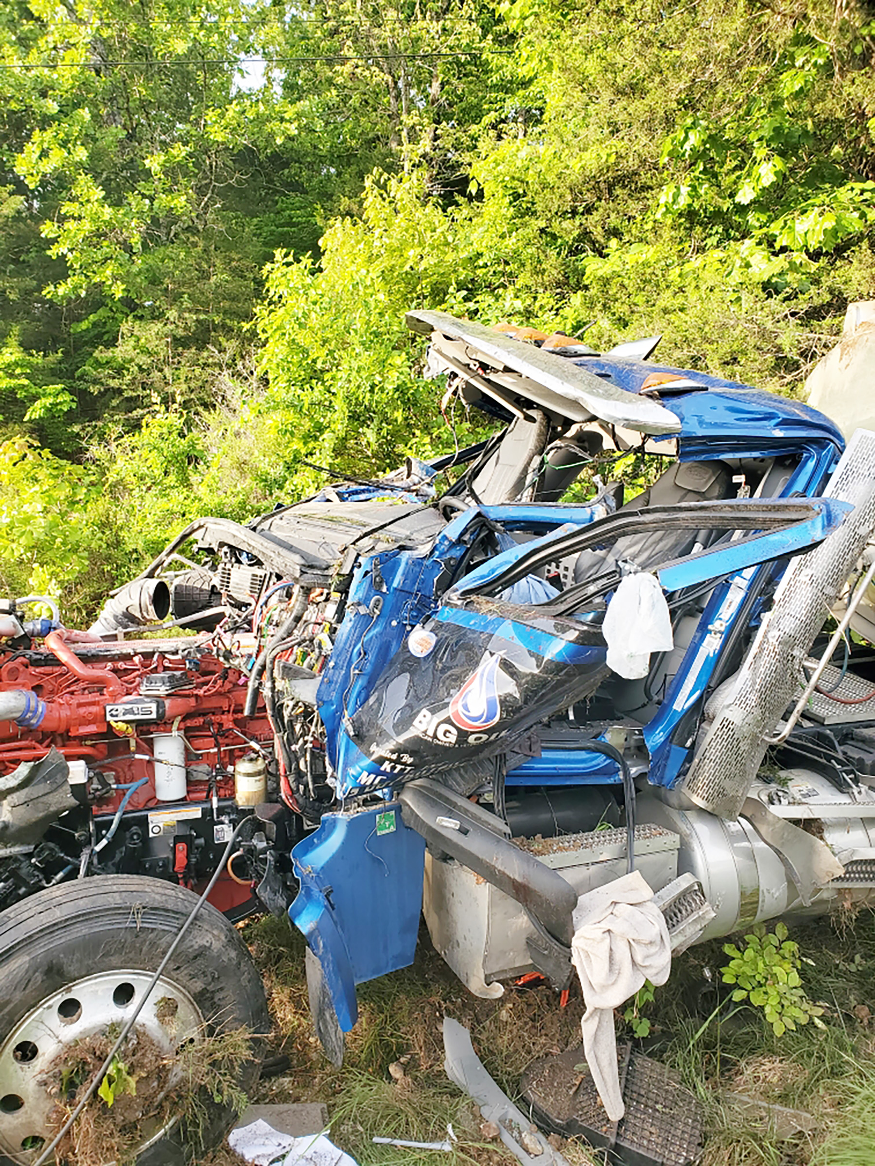 MH man seriously injured in rollover gasoline tanker crash | Ozark ...